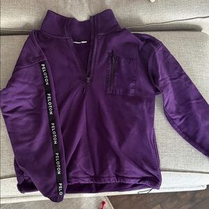 Peloton Deep Purple Half-Zip Top